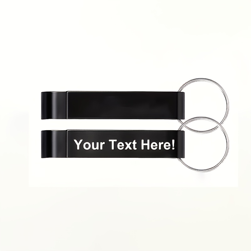 Custom Text Bottle Opener